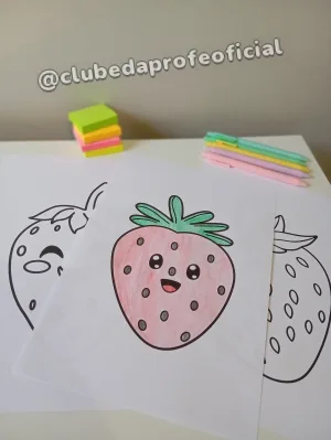 Livro de Colorir Morangos - foto 3 de 6