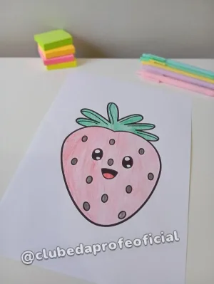 Livro de Colorir Morangos - foto 4 de 6