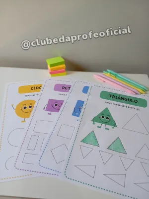Formas Geométricas: Livro de Exercícios - foto 4 de 4
