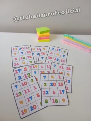 Bingo dos Números de 1 a 20 - foto 2 de 10