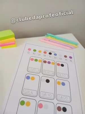 Cores e Sílabas - foto 6 de 7