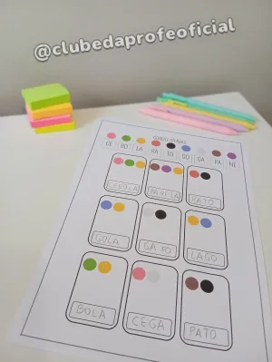 Cores e Sílabas - foto 7 de 7
