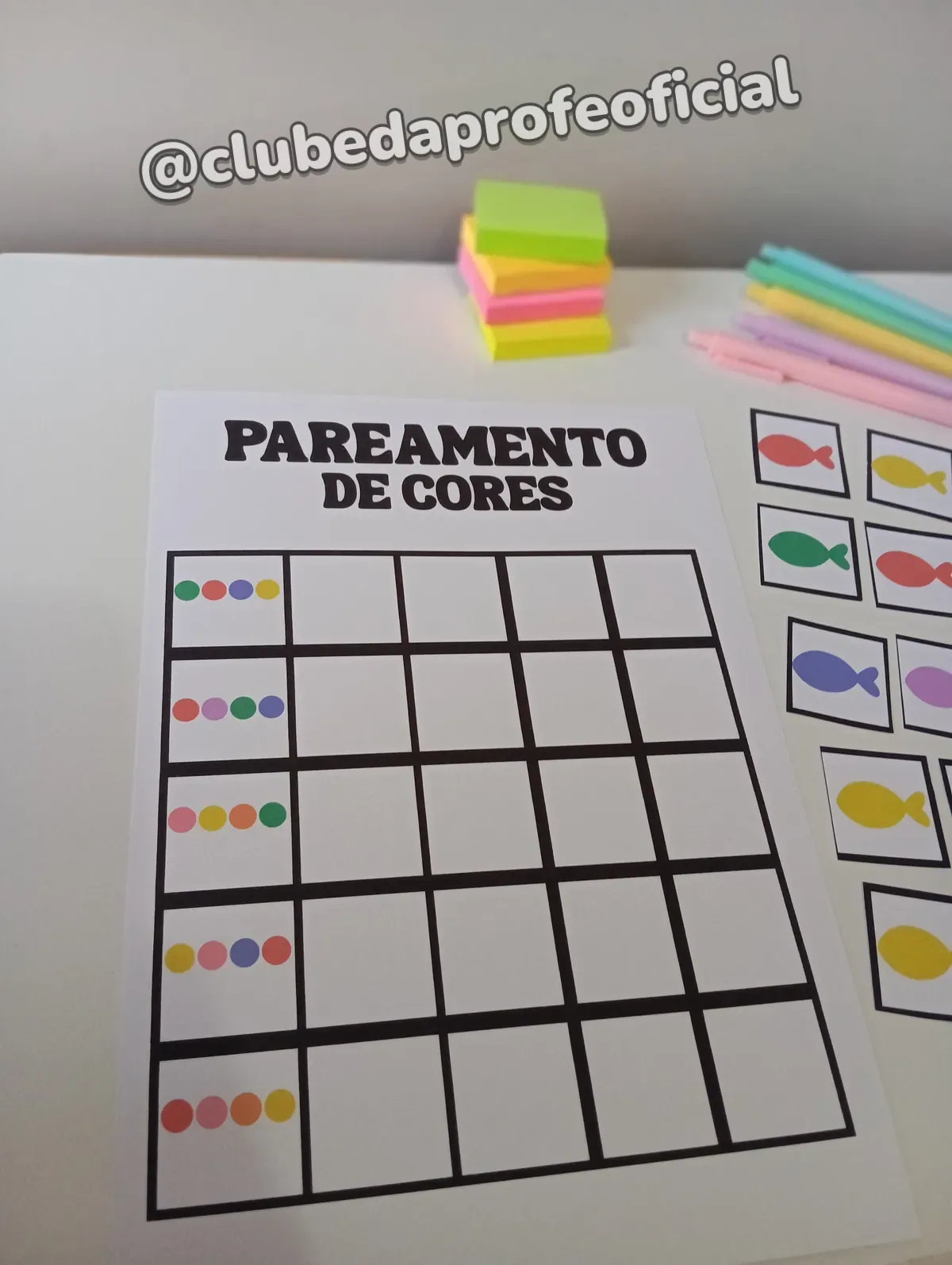 Pareamento de Cores: Peixes - foto 1 de 8