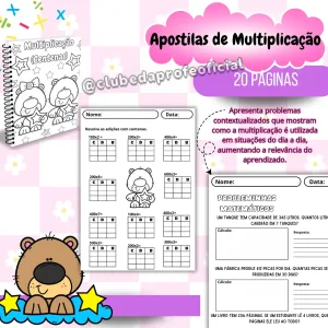 Pacote Apostilas de Multiplicação - foto 3 de 6