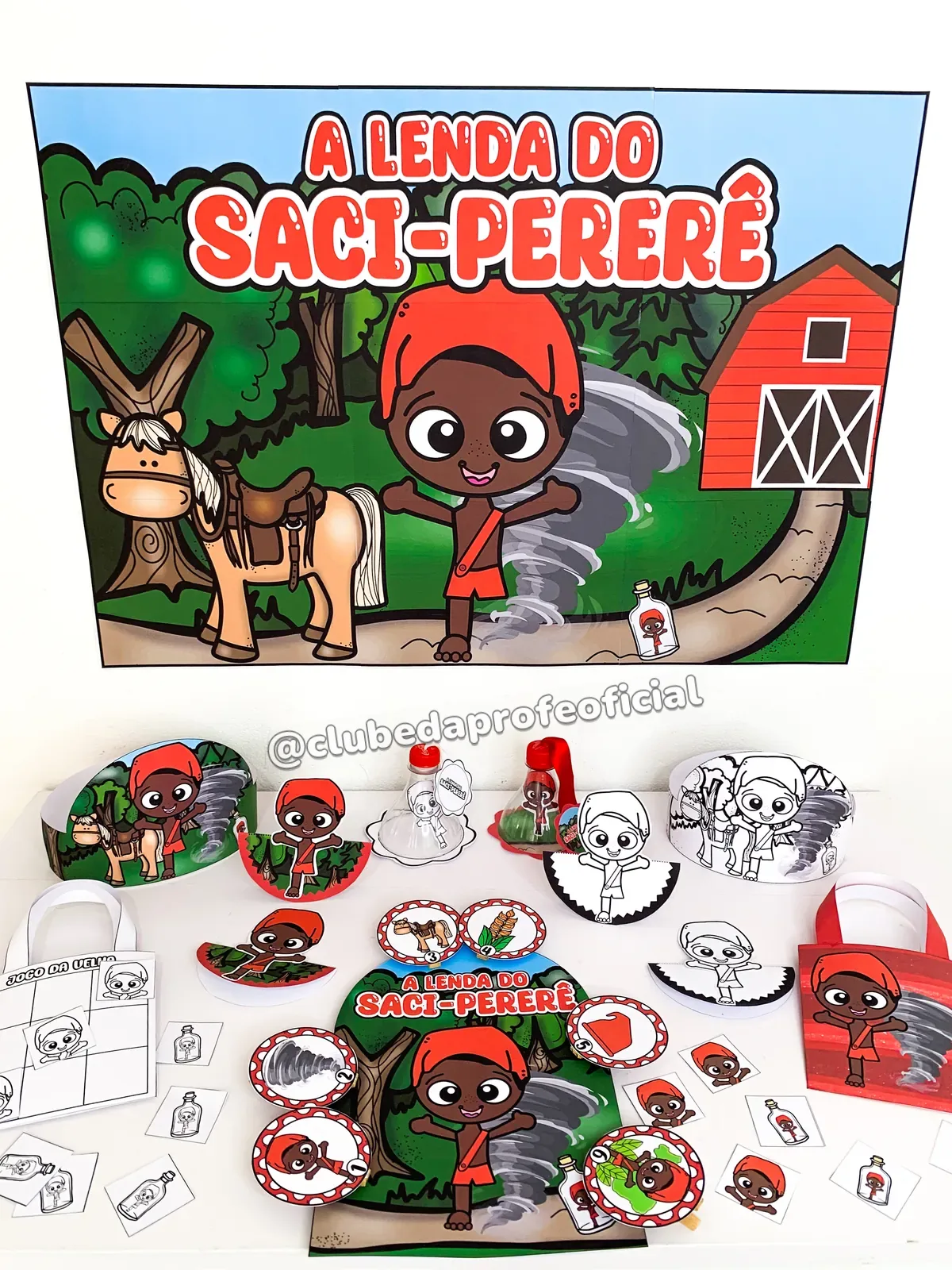 Kit Lenda do Saci - foto 1 de 24