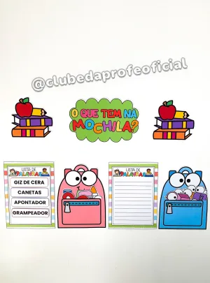 O Que Tem na Mochila?