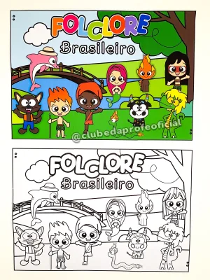 Painel Folclore Brasileiro - foto 10 de 10