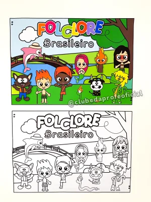 Painel Folclore Brasileiro