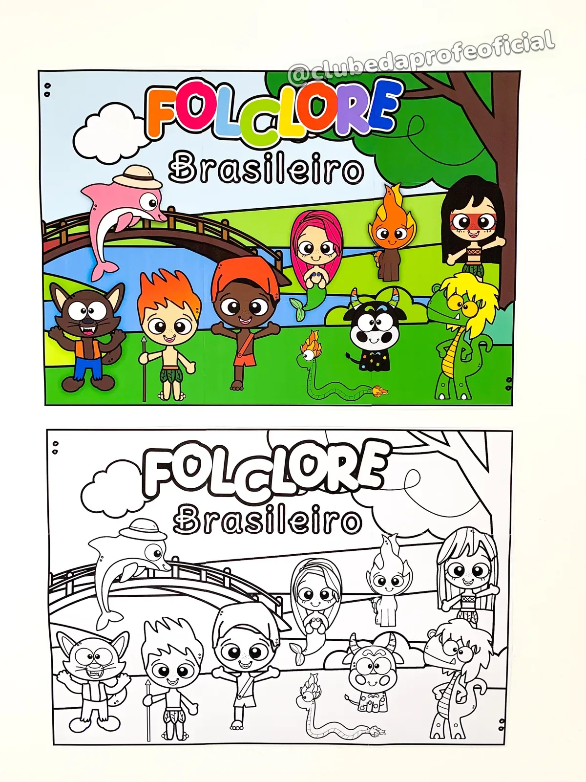Painel Folclore Brasileiro - foto 1 de 10