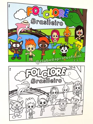 Painel Folclore Brasileiro - foto 2 de 10