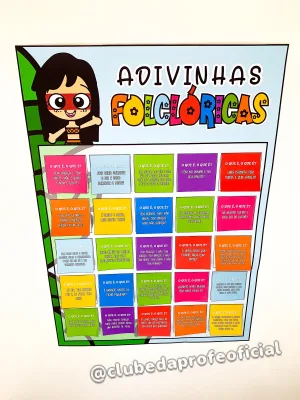 Cartaz Interativo de Adivinhas Folclóricas - foto 6 de 16