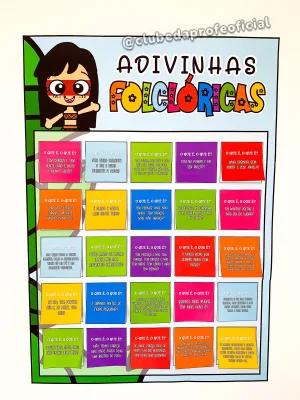 Cartaz Interativo de Adivinhas Folclóricas - foto 3 de 16