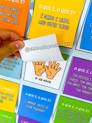 Cartaz Interativo de Adivinhas Folclóricas - foto 13 de 16