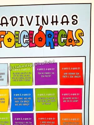 Cartaz Interativo de Adivinhas Folclóricas - foto 9 de 16