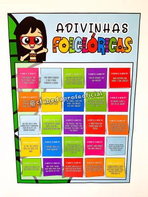 Cartaz Interativo de Adivinhas Folclóricas - foto 16 de 16