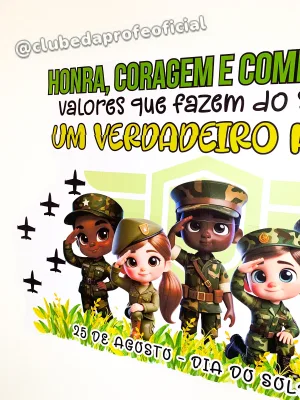 Painel Dia do Soldado - foto 14 de 16