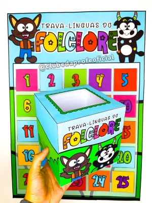 Cartaz Interativo Trava-Línguas do Folclore - foto 11 de 13