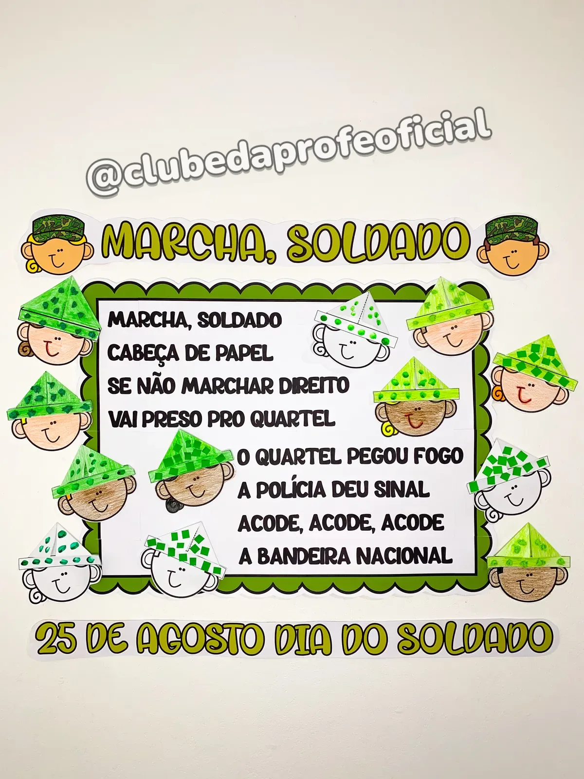 Cartaz Interativo Marcha Soldado - foto 1 de 11