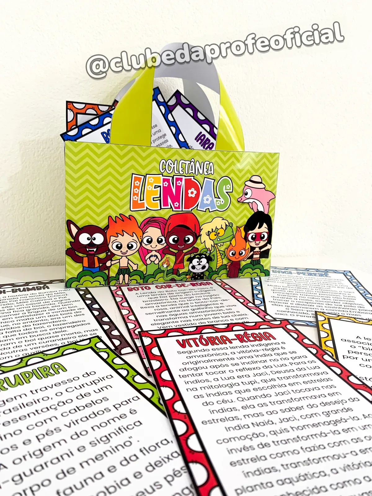 Coletânea de Lendas Folclóricas com Maleta - foto 1 de 12