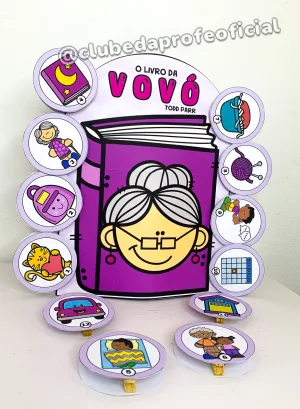 Luva Pedagógica: Os Livros do Vovô e da Vovó - foto 3 de 17