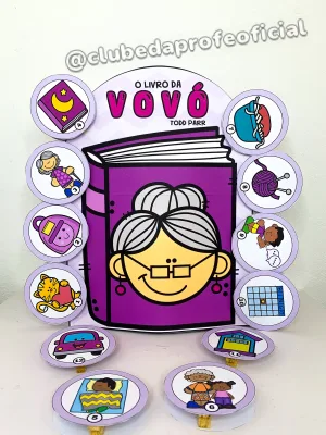 Luva Pedagógica: Os Livros do Vovô e da Vovó - foto 2 de 17
