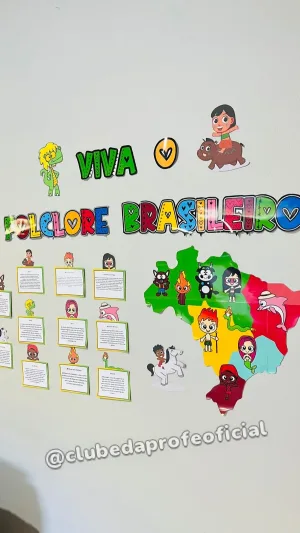 Painel do Folclore Brasileiro - foto 3 de 5