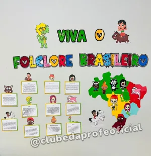 Painel do Folclore Brasileiro - foto 2 de 5