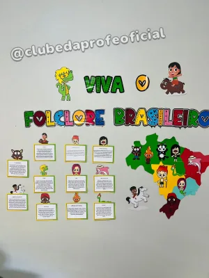 Painel do Folclore Brasileiro