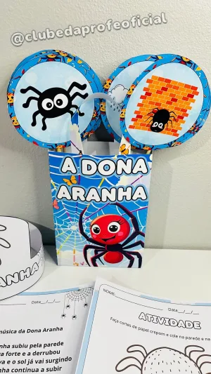 Sacola Musical Dona Aranha - foto 2 de 12