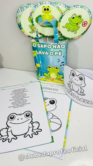 Sacola Musical: O Sapo Não Lava o Pé - foto 3 de 10