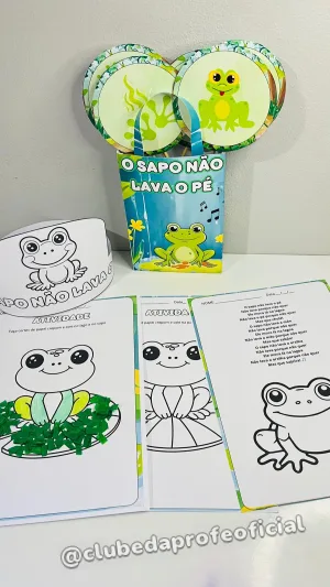 Sacola Musical: O Sapo Não Lava o Pé - foto 4 de 10