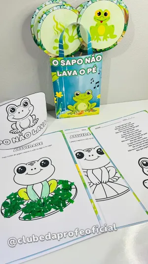 Sacola Musical: O Sapo Não Lava o Pé - foto 7 de 10