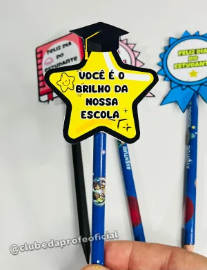 Ponteiras de Lápis Dia do Estudante - foto 6 de 9