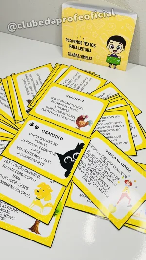 Pequenos Textos para Leitura: Sílabas Simples - foto 4 de 8
