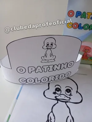 Sacola Musical O Patinho Colorido - foto 6 de 12