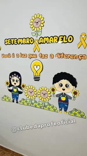 Painel Setembro Amarelo - foto 2 de 7