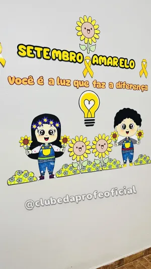 Painel Setembro Amarelo - foto 6 de 7