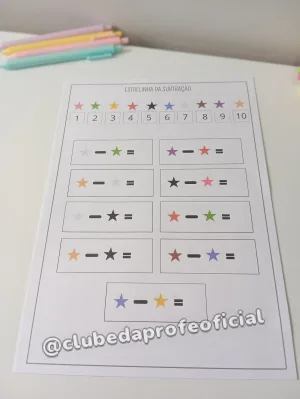 Estrelinha da Subtração