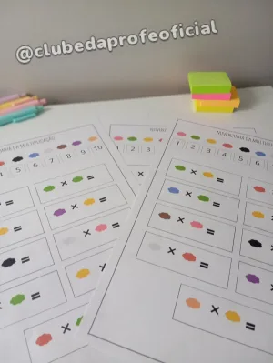 Atividade Nuvenzinha da Multiplicação - foto 5 de 9