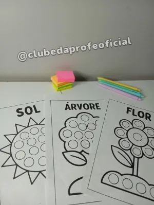Pintura Sensorial Natureza