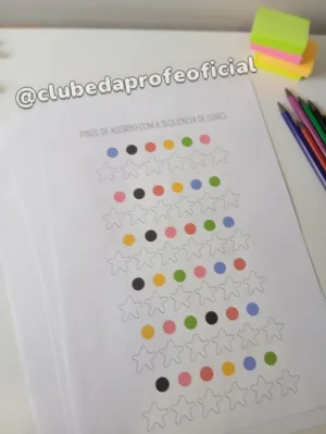 Pinte de Acordo com a Sequência de Cores - foto 4 de 8