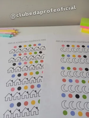 Pinte de Acordo com a Sequência de Cores - foto 2 de 8