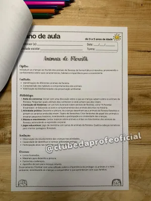 Plano de Aula para Educação Infantil