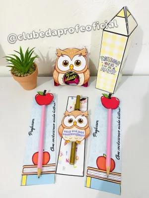 Kit Lembrancinhas Dia dos Professores