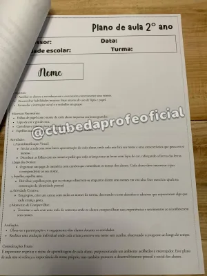 Planos de Aula para 2º Ano Fundamental - foto 4 de 4