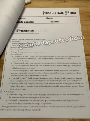 Planos de Aula para o 3º Ano do Ensino Fundamental - foto 4 de 4