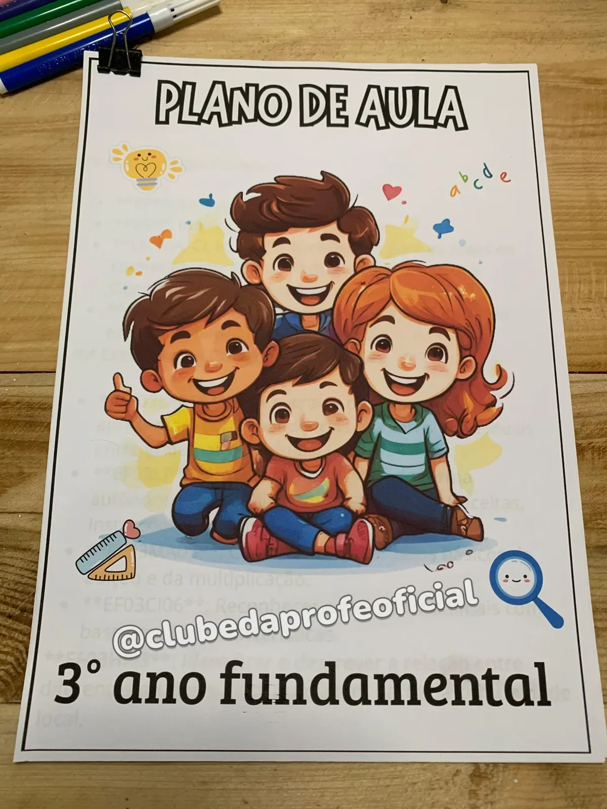 Planos de Aula para o 3º Ano do Ensino Fundamental - foto 1 de 4