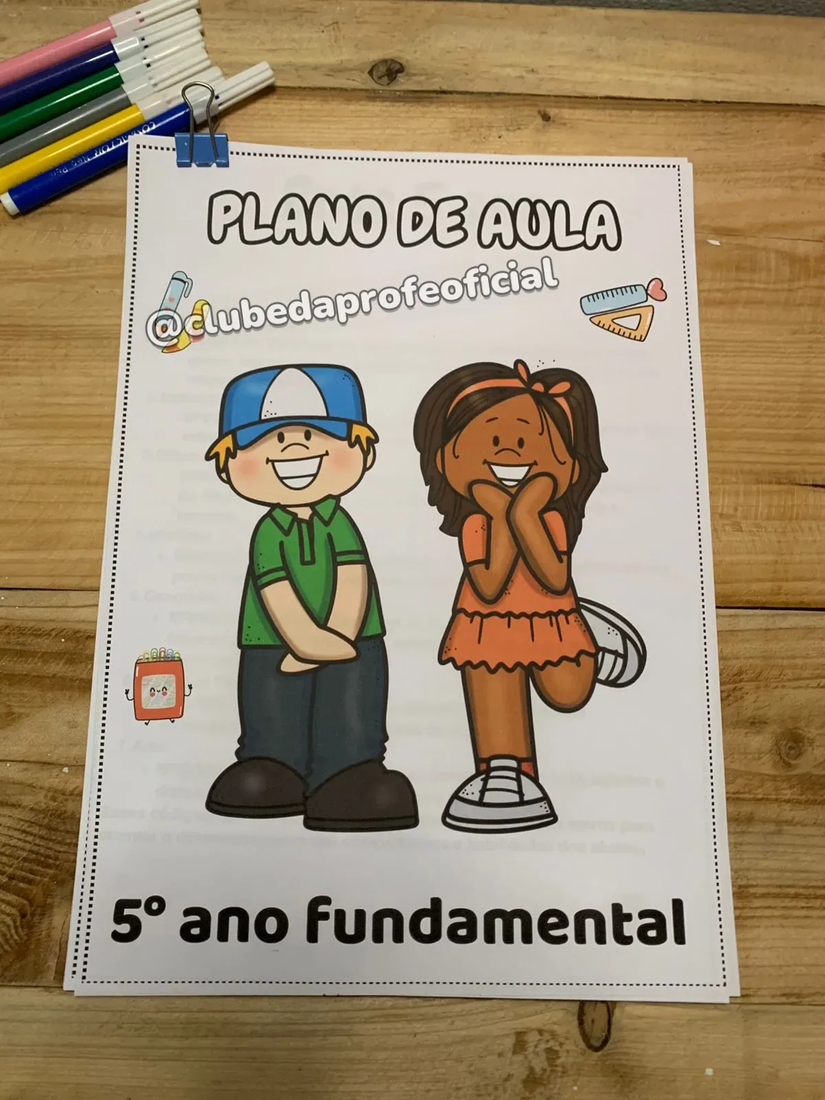 Planos de Aula para o 5º Ano do Ensino Fundamental - foto 1 de 5