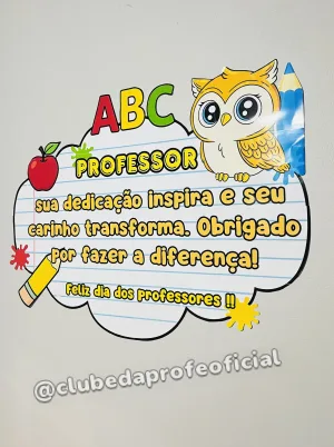Painel Dia dos Professores - foto 1 de 7