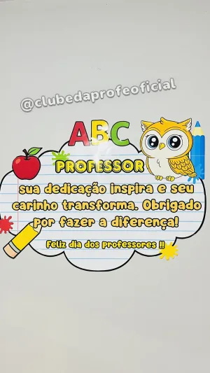 Painel Dia dos Professores - foto 5 de 7